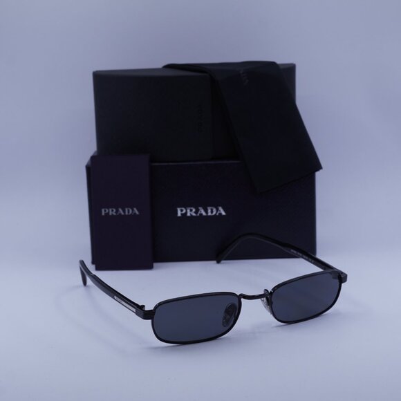 Prada PRB54S 1AB5Z1 Rectangle Sunglasses – Black - Picture 5 of 10